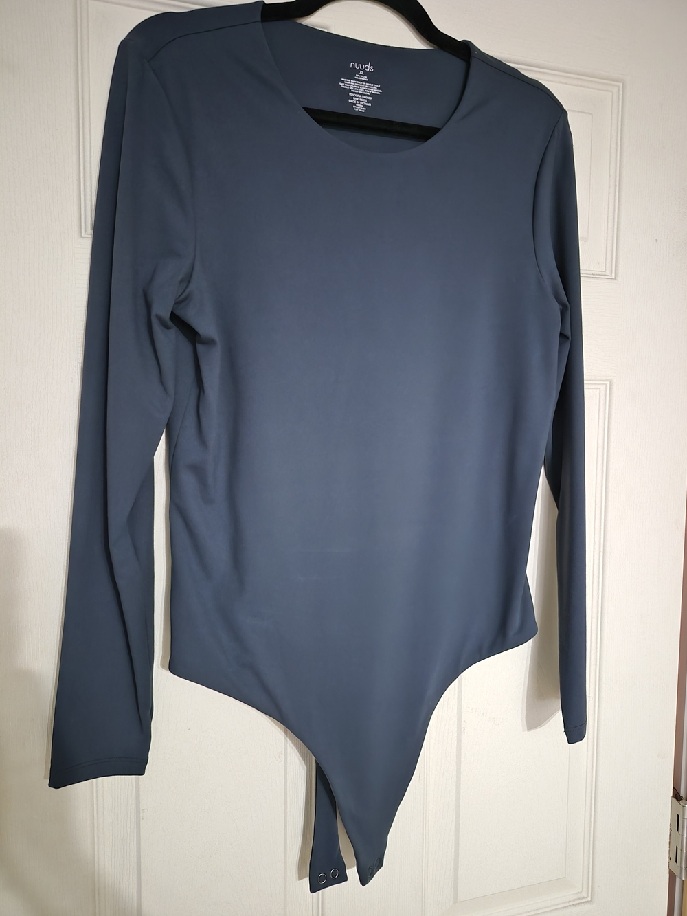 nuuds Long Sleeve Bodysuit In Alpine